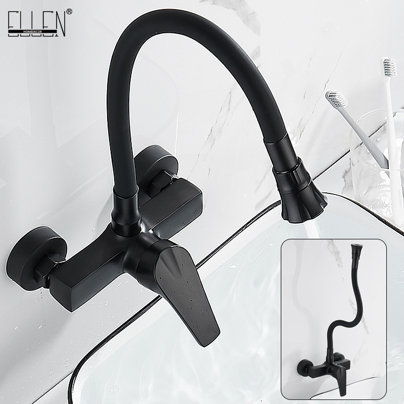 Commercial Kitchen Mixer Tap - ELLEN-Évier de cuisine mural, robinet de