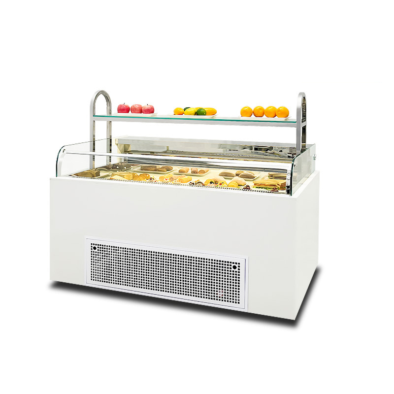Refrigerated Display Case - Vitrine réfrigérée commerciale ouverte sur le