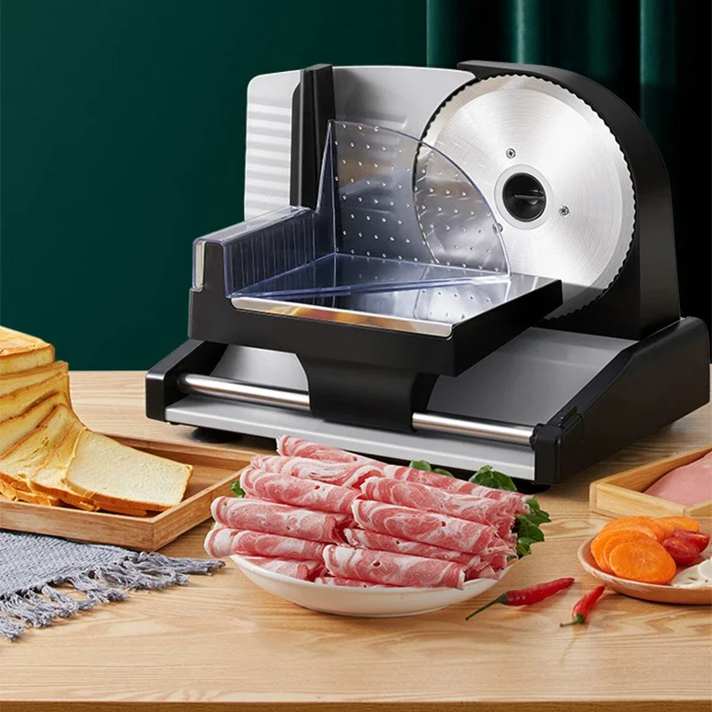 Commercial Bread Slicer - Trancheuse à viande électrique domestique, trancheuse