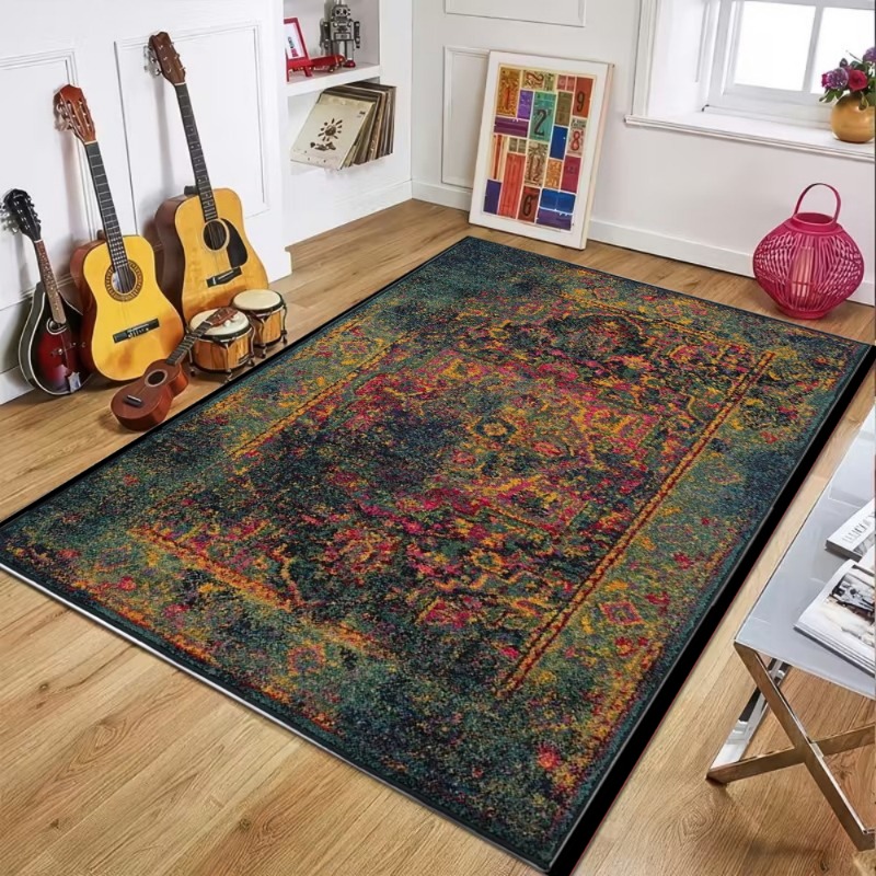Commercial Kitchen Mats - Tapis Vintage à motif court pour