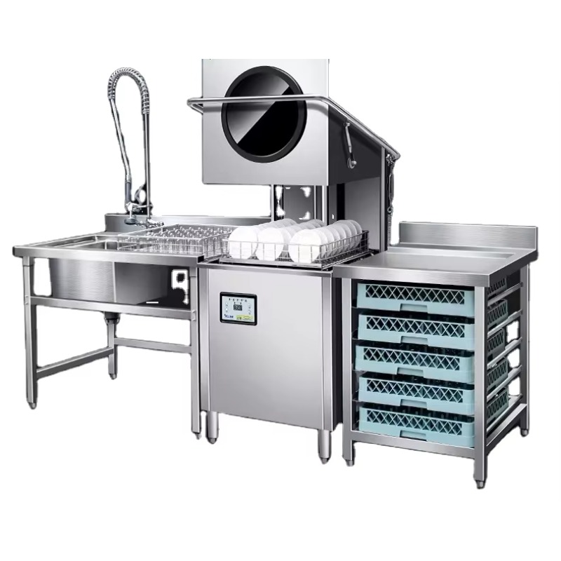 Commercial Kitchen Machinery - Lave-vaisselle commercial électrique sur pied de