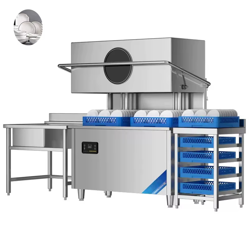Commercial Kitchen Machinery - Lave-vaisselle commercial à cycle rapide personnalisé,