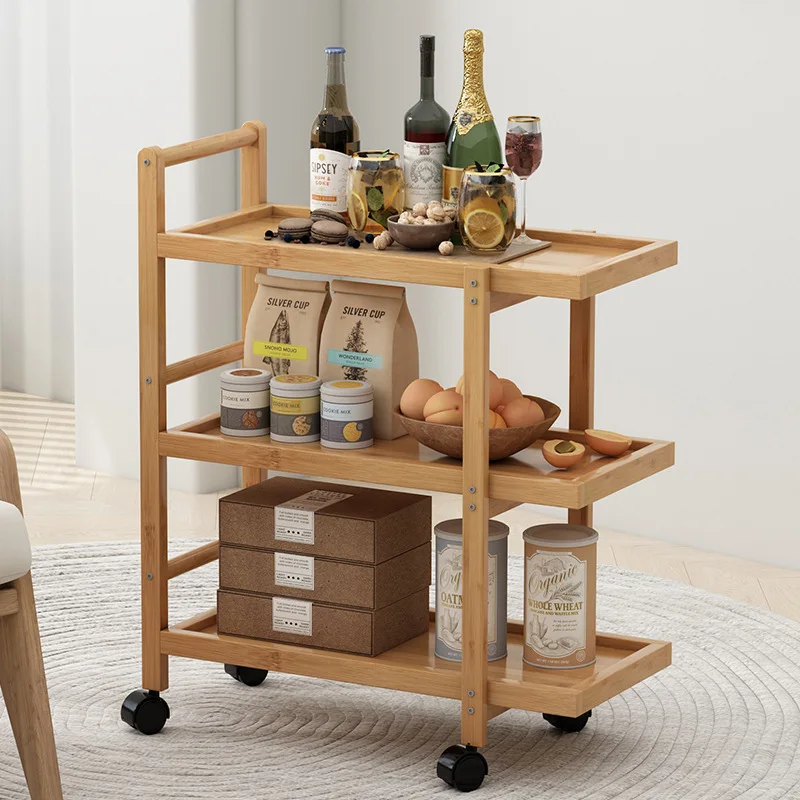 Commercial Kitchen On Wheels - Chariot à plusieurs niveaux pour légumes