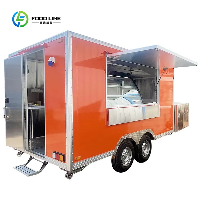 Commercial Kitchen On Wheels - Camion alimentaire technologiquement avancé personnalisé -