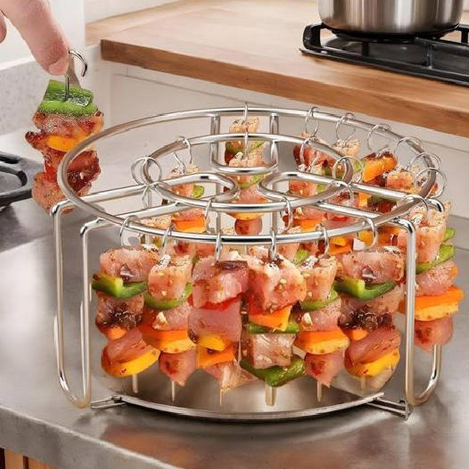 Commercial Kitchen Broiler - Support de brochettes vertical 49 en