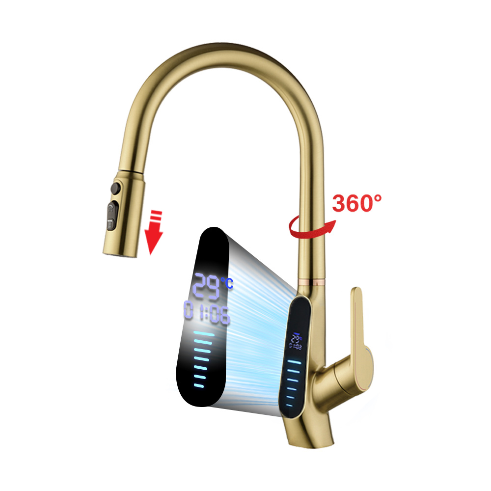 Commercial Kitchen Mixer Tap - Robinet de cuisine numérique intelligent de