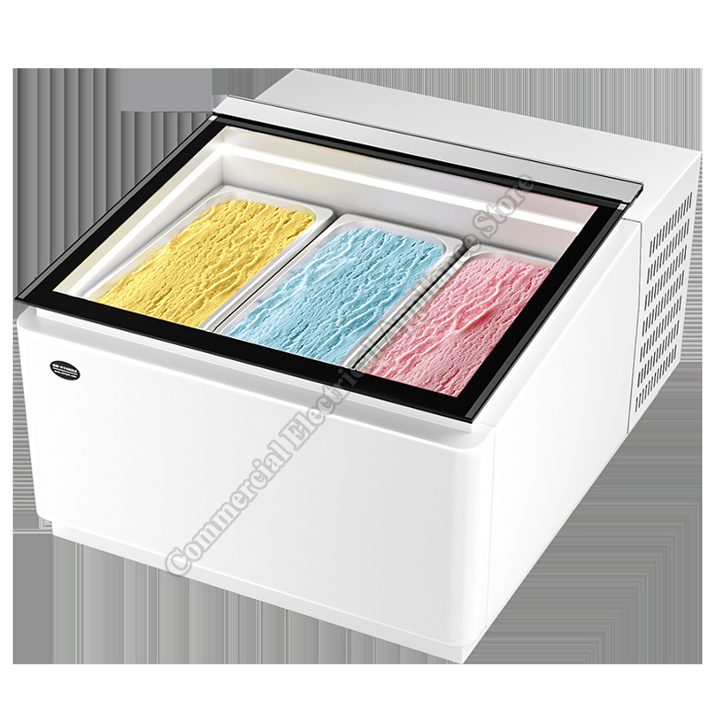 Refrigerated Display Case - Vitrine réfrigérée pour glaces dures LED