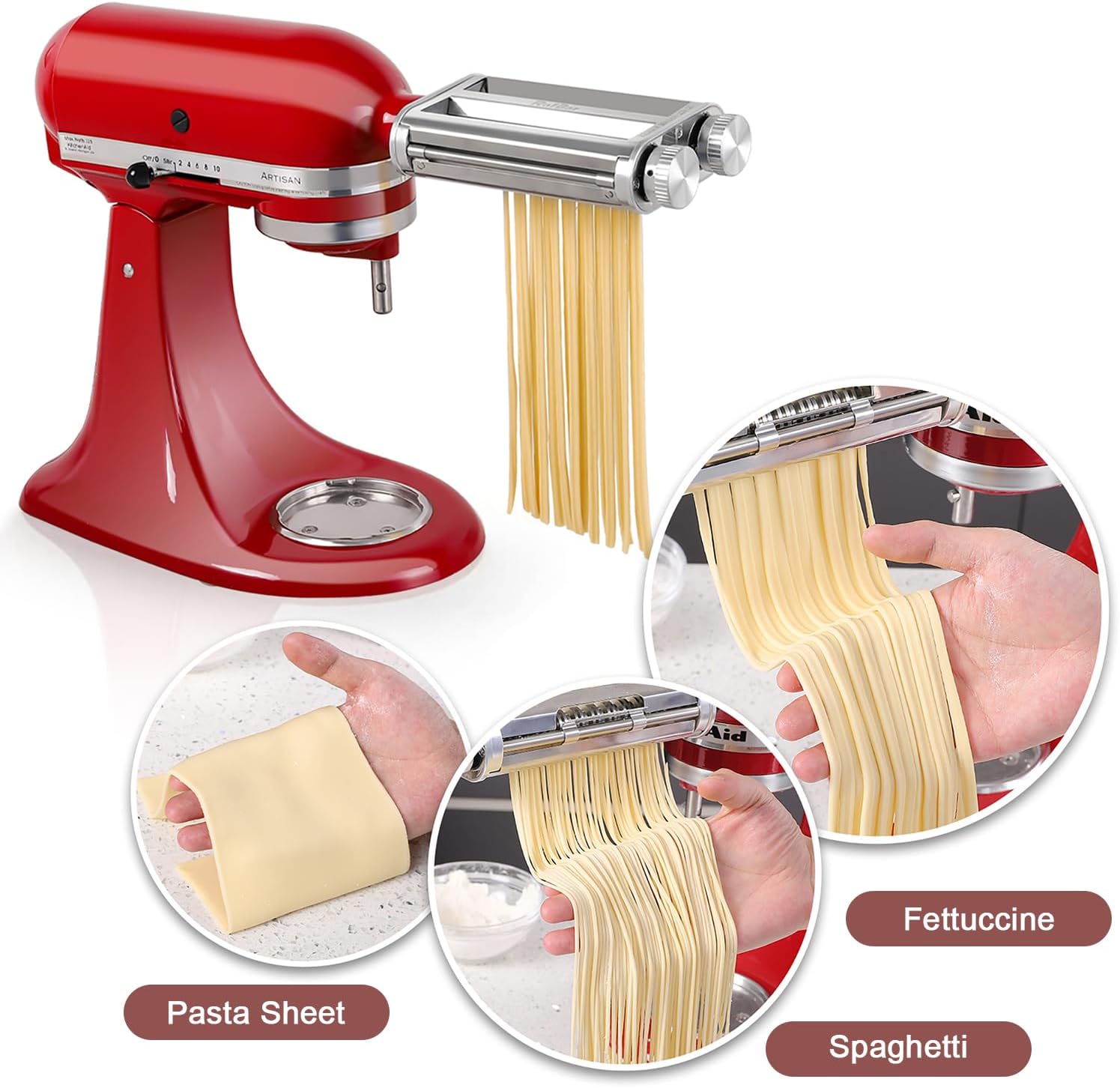 Accessoire de coupe-pâtes 3-en - Commercial Kitchenaid avis et prix