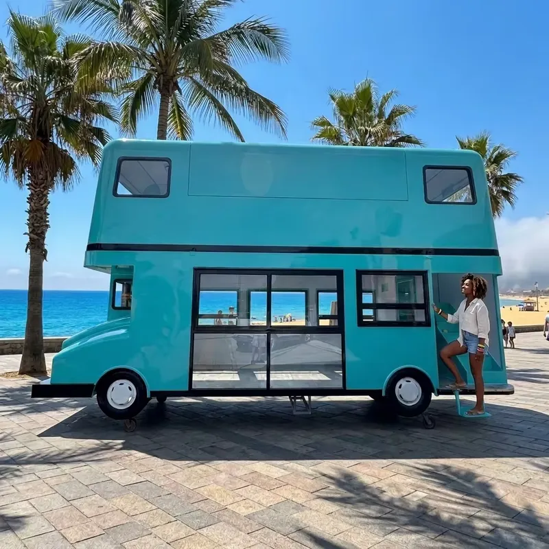 Food Truck, Bus à Double Étage - Commercial Kitchen On Wheels avis et prix