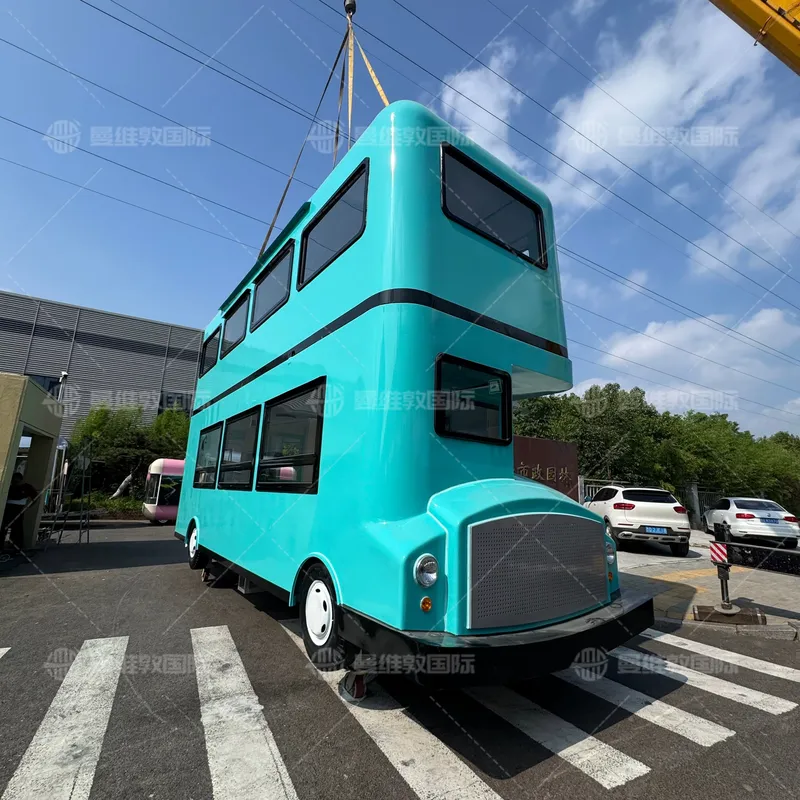 Food Truck, Bus à Double Étage - Commercial Kitchen On Wheels avis et prix