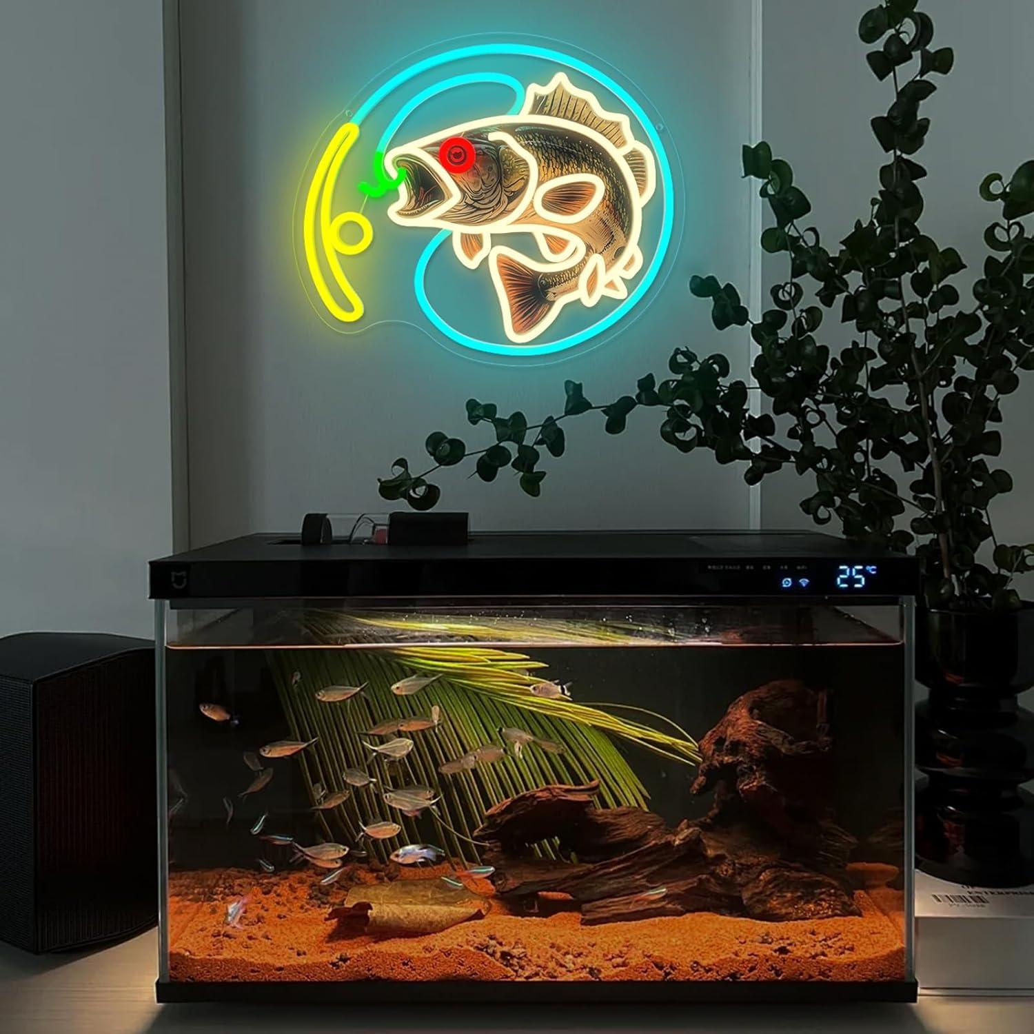 Enseigne néon de pêche USB à i - Commercial Kitchen Store avis et prix