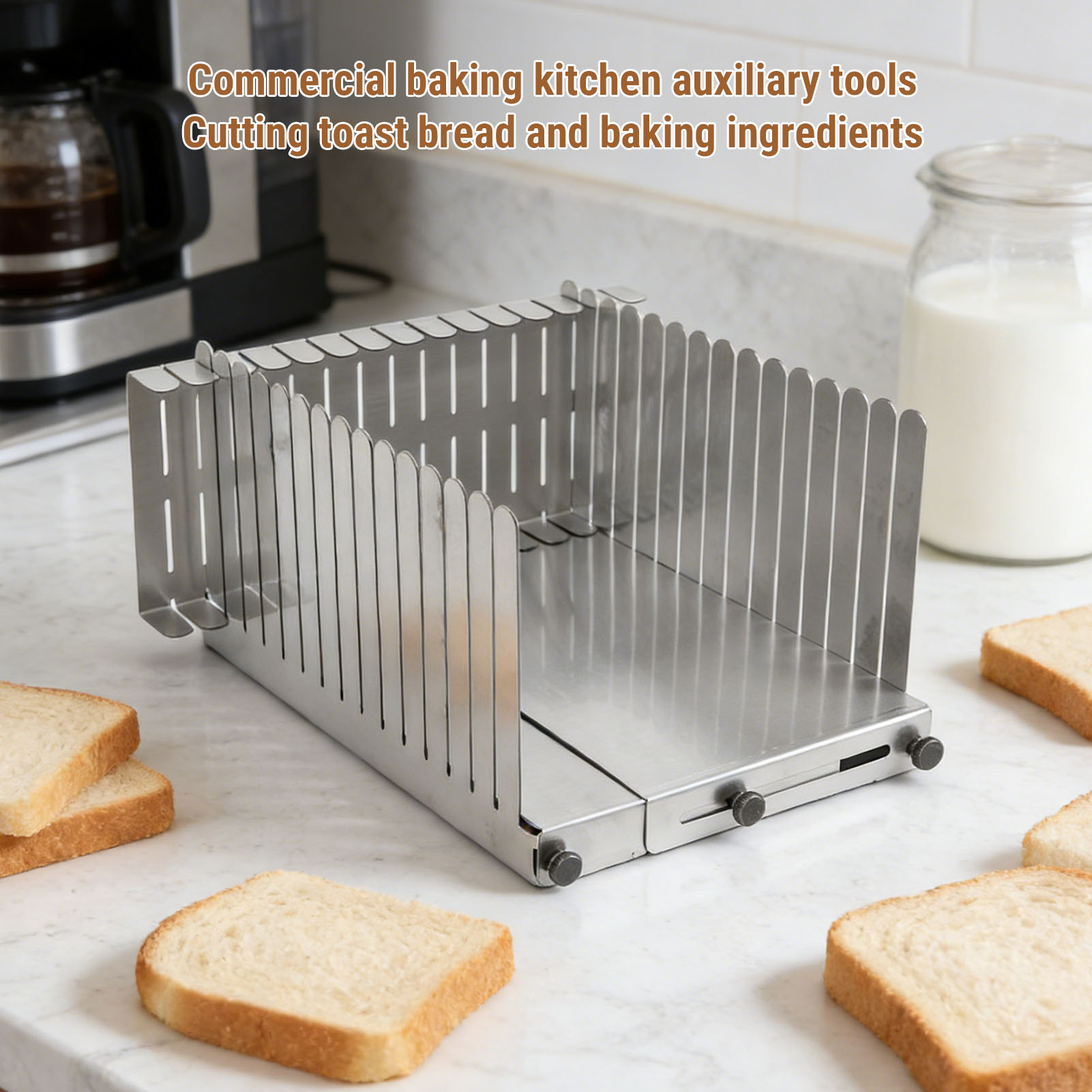 Guide de découpe de pain en ac - Commercial Bread Slicer avis et prix