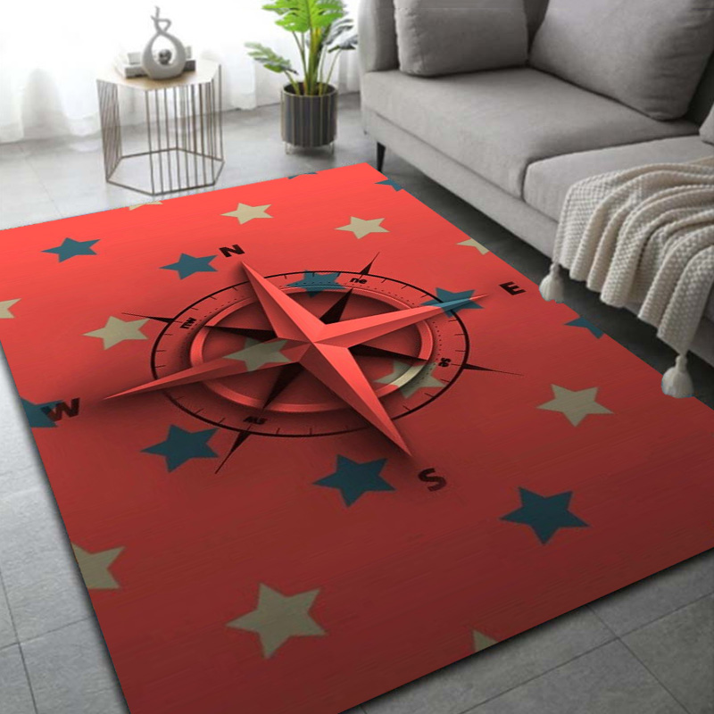 Carte de boussole rétro, carte - Commercial Kitchen Mats avis et prix