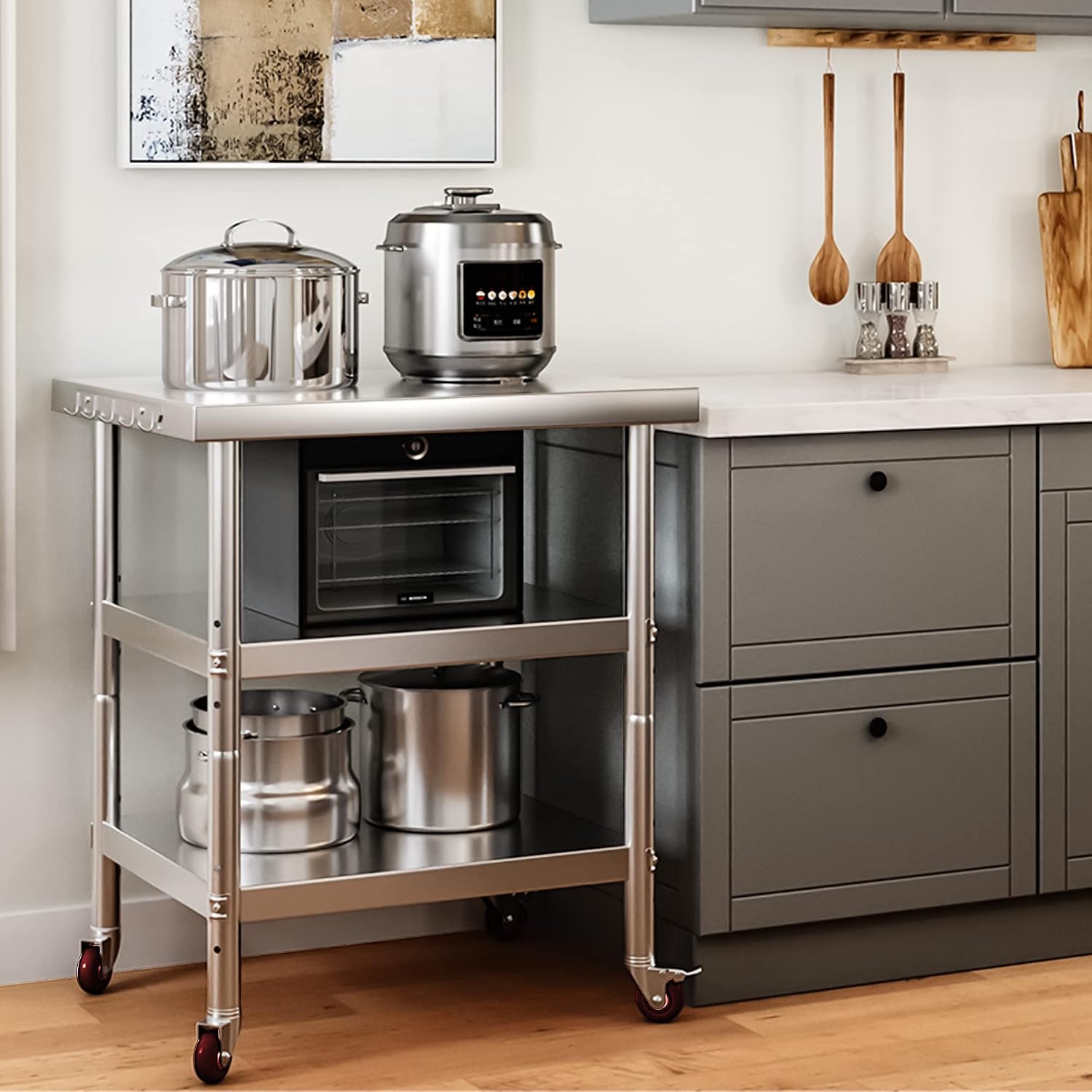 Table de préparation alimentai - Commercial Kitchen On Wheels avis et prix