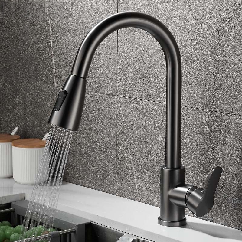 Robinet de cuisine noir mat, b - Commercial Kitchen Mixer Tap avis et prix