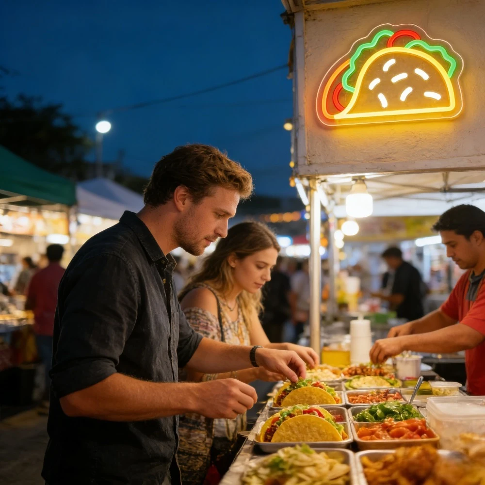 Panneau lumineux LED Taco en n - Commercial Kitchen Store avis et prix