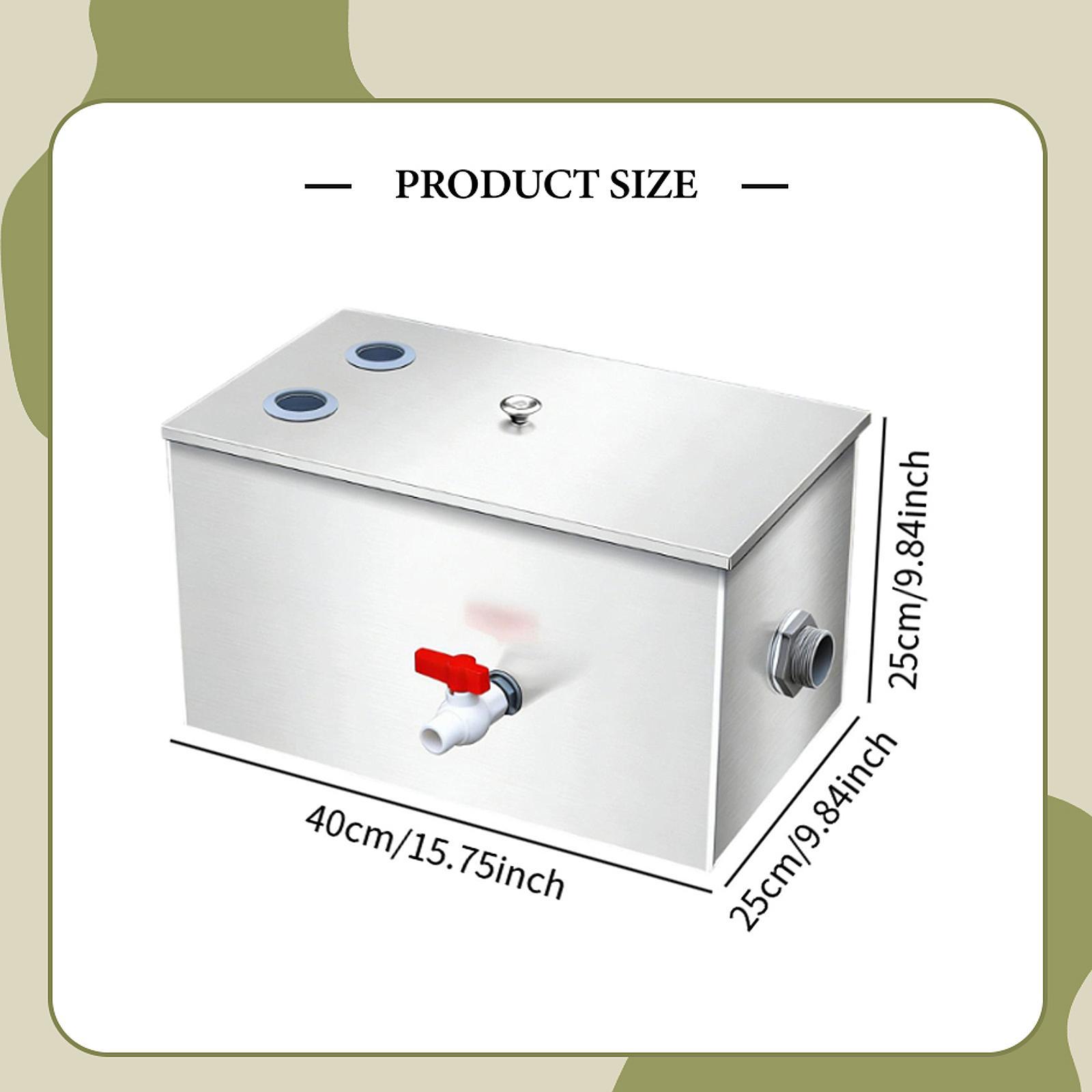 Séparateur de graisse et d'eau - Commercial Kitchen Grease Interceptor avis et prix